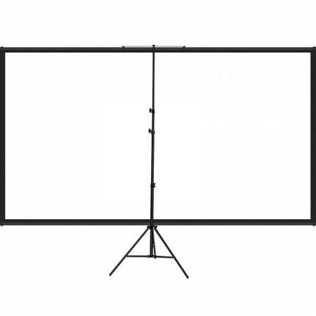 90" Tripod Projector Screen with Stand 4K HD 16:9 Home Cinema Portable