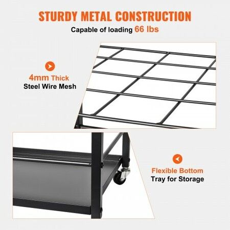 Blueprint Storage Rack 20 Slots Mobile Roll File Holder for Architectural