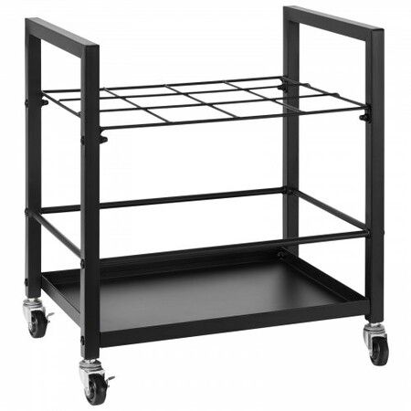 Blueprint Storage Rack 12 Slots Mobile Roll File Holder for Architectural