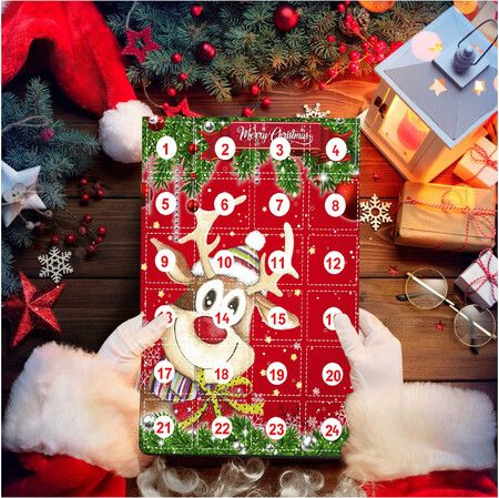 Grinch Advent Calendar Christmas Surprises 24 Days of Collectible for Kids Teens Christmas Vacation Gifts Christmas Decorations