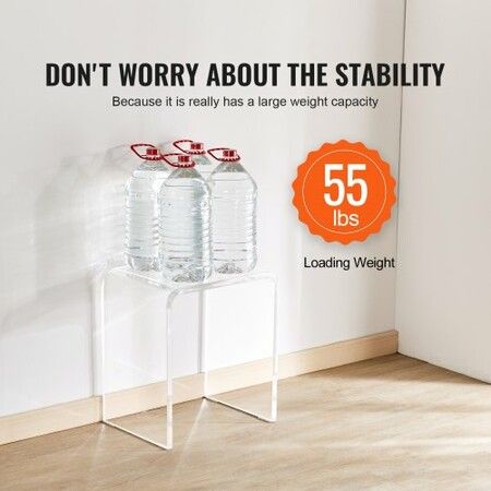 Acrylic End Table, 2 pcs C-Shaped Lucite Side Tables, Clear Acrylic Side Table for Drink, Food, Snack used in Living Room, Bedroom, and Study