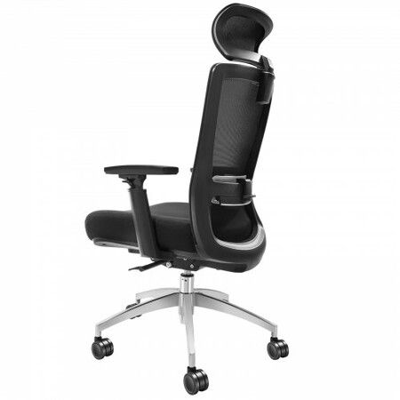 Ergonomic Office Chair with Slide Seat, Desk Chair with Mesh Seat, Angle and Height Adjustable Home Office Chair with Back and Lumbar Support, Swivel Computer Task Chair