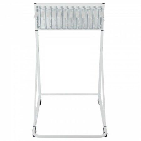 Mobile Blueprint Storage Rack Plan Holder with 12 Pivot Brackets 240 lbs