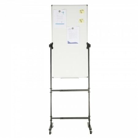 Rolling Magnetic Whiteboard Double-sided Mobile Whiteboard 24 x 48 inch