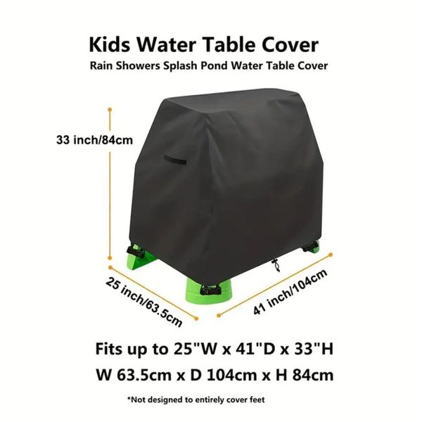 Water Table Cover for Rain Showers Splash Pond Water Table,Table Cover Outdoor,Waterproof Water Table Cover