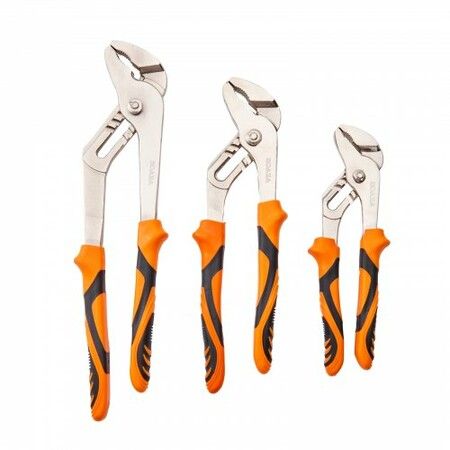 Groove Joint Pliers Set Water Pump Pliers 3-Piece 12