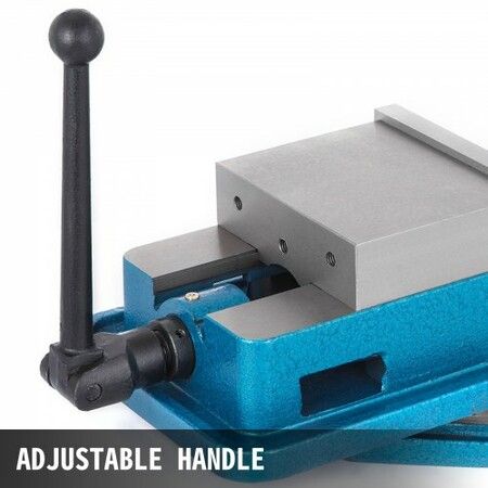 5 Inch ACCU Lock Down Vise Precision Milling Vice 5 Inch Jaw Width Drill Press Vise Milling Drilling Machine Bench Clamp Clamping Vice with 360 Degree Swiveling Base CNC Vise