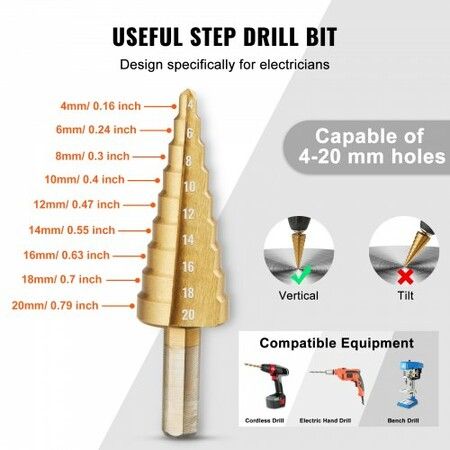 15 Ton Hydraulic Knockout Punch Kit, 1/2" to 4" Conduit Hole Cutter Set, KO Tool Kits with Puncher 10 Piece, Metal Sheet Driver Tools, For Aluminum, Brass, Stainless Steel, Fiberglass and Plasti