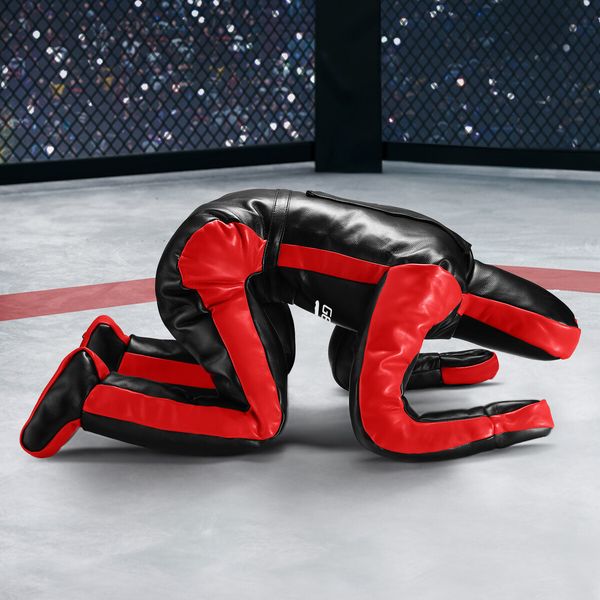 170cm Grappling Dummy MMA Wrestling Jiu Jitsu Boxing Punching Unfilled Karate Kickboxing Practice Bag Kicking Training Mannequin Genki