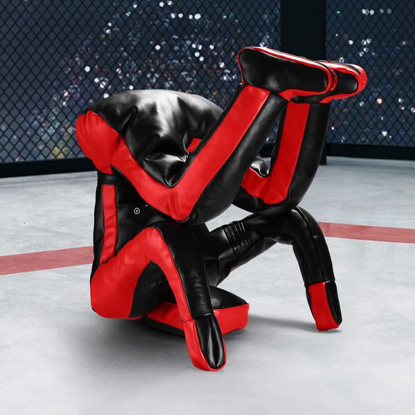 170cm Grappling Dummy MMA Wrestling Jiu Jitsu Boxing Punching Unfilled Karate Kickboxing Practice Bag Kicking Training Mannequin Genki