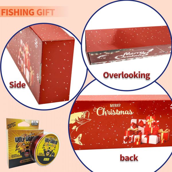 Fishing Advent Calendar,Fishing Christmas Countdown 24 Days,Fish Tackle Set,Christmas Surprise Fishing Bait Gift,Fishing Lures Set