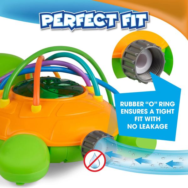 Water Sprinkler,Toddler Outdoor Toys,Backyard Spinning Turtle Kids Sprinkler Toy,Summer Toys Splashing Fun,Kids Outdoor Toys,Age3+