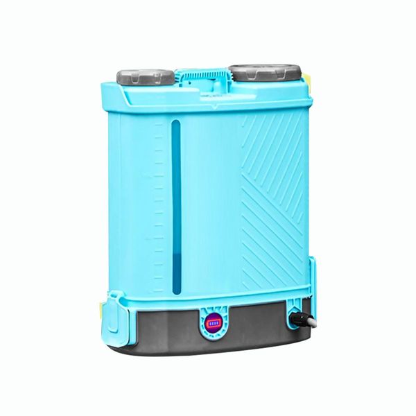 16L Electric Backpack Sprayer 12V Battery Powered Rechargeable Knapsack Garden Watering Lawn Weed Disinfection Agriculture Car Wash Spray Equipment
