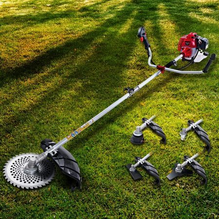 Giantz  Pole Chainsaw 5in1 Petrol Circular Saw Hedge Trimmer Cutter Whipper Snipper