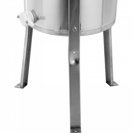 3/6 Frame Electric Honey Extractor Beekeeping Stainless Steel W/ 3 Legs