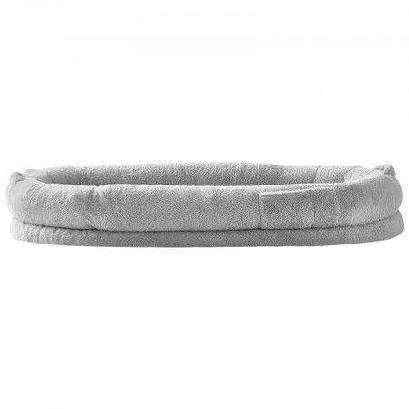 Human Dog Bed 1720x890x250 mm Human Size Dog Bed Washable Faux Rabbit Fur