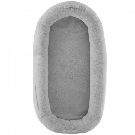 Human Dog Bed 1720x890x250 mm Human Size Dog Bed Washable Faux Rabbit Fur