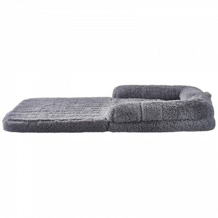 Human Dog Bed 1820x1220x254 mm Large Human Size Dog Bed Washable PV Velvet