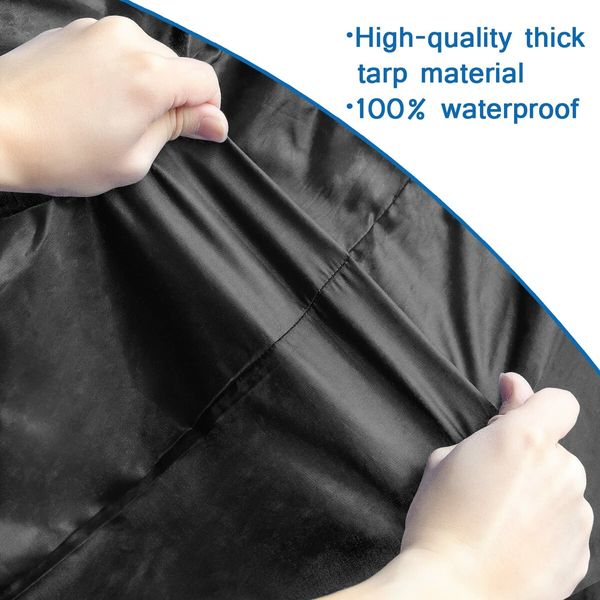 Mattress Bags for Moving and Storage,Waterproof Mattress Cover for Moving with Heavy Duty Handles,Moving Supplies Moving Bags,Twin Size,Black