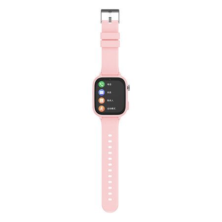 4G Smart Watch Kids LBS GPS Location WIFI  Video Call SOS Child Smartwatch HD Camera Monitor Tracker Photo Viewing Phone Watch Col.Pink