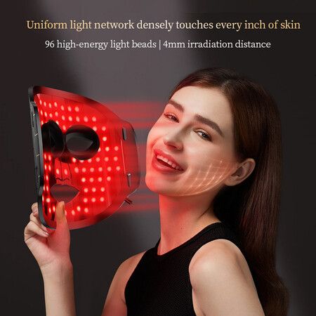 LED Facial Silicone Mask Light 7 Colors Light Mask Device Skin Care TypeC power