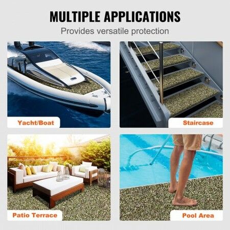 Boat Flooring, EVA Foam Boat Decking 94.5" x 35.4", Non-Slip Self-Adhesive Flooring, 23.2 sq.ft Marine Carpet for Boats, Yacht, Pontoon, Kayak Decking