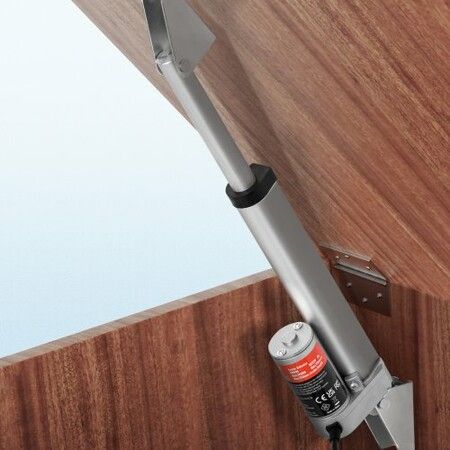 Linear Actuator 12V 6 Inch High Load 330lbs/1500N 0.19"/s IP54 Protection