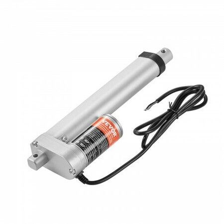 Linear Actuator 12V 6 Inch High Load 330lbs/1500N 0.19"/s IP54 Protection