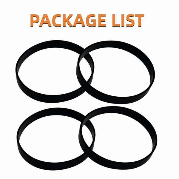 Replacement Belts for Hoover High Performance/Elite Swivel XL Pet Upright Vacuum UH75200,UH75210,UH75250,UH75110,UH75100,UH75150,UH75160 Series (Pack of 4)