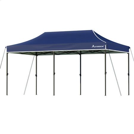 ALFORDSON Gazebo 3x6 Pop Up Tent Wedding Canopy Navy