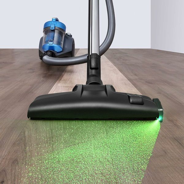 Universal Vacuum Dust LED Green Display Light for Wet and Dry Vacuum Cleaner Heads Rechargeable Lithium Battery Vacuum Head Add-on for Revealing Invisible Dust and Hair