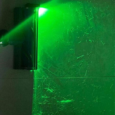 Universal Vacuum Dust LED Green Display Light for Wet and Dry Vacuum Cleaner Heads Rechargeable Lithium Battery Vacuum Head Add-on for Revealing Invisible Dust and Hair