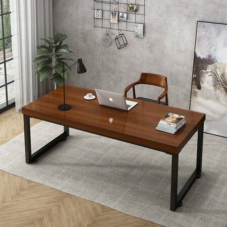 Black Metal Table Legs Set of 2 Steel Table Legs 31x23 Inch Dining Table Legs Office Table Legs Computer Desk Legs Steel Bench Legs Country Style Table Legs DIY Furniture Legs