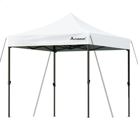 ALFORDSON Gazebo 3x3 Pop Up Tent Wedding Canopy White