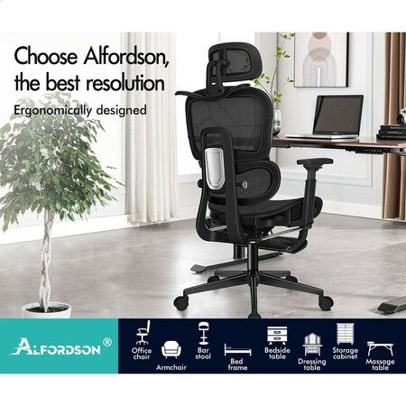 ALFORDSON Ergonomic Office Chair Executive Black