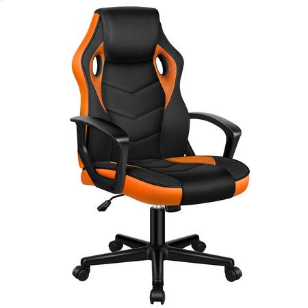 ALFORDSON Gaming Chair Office Executive Orange