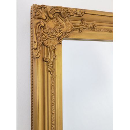 French Provincial Ornate Mirror - Country Gold - Medium 70cm x 170cm