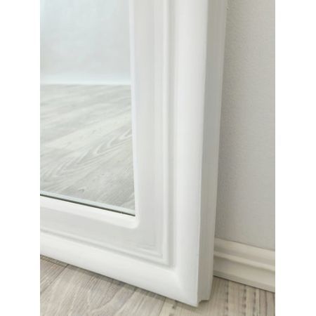 Window Style Mirror - White Rectangle 100cm x 200cm