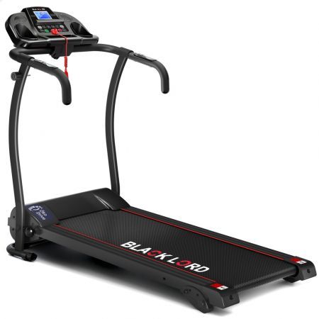 BLACK LORD Treadmill Electric Exercise Running Machine Foldable Walking Pad