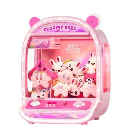 Claw Machines for Kids, Unicorns Toys for Girls Age 6+, Arcade Games Mini Vending Machine with Squishy Fidget Toys, Candy Machine Candy Dispenser Machine, Claw Game Machine,Birthday Gifts, Pink