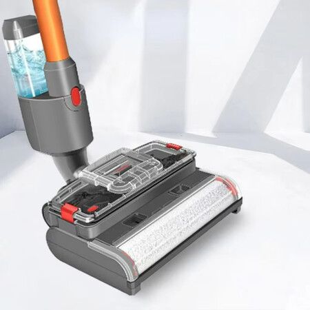 Electric Broom Cleaner Head  Compatible with Dyson V15 V11 V10 V8 V7 Wet  Dry Cleaning Brush with Cleaning Tank and Sewage Tank