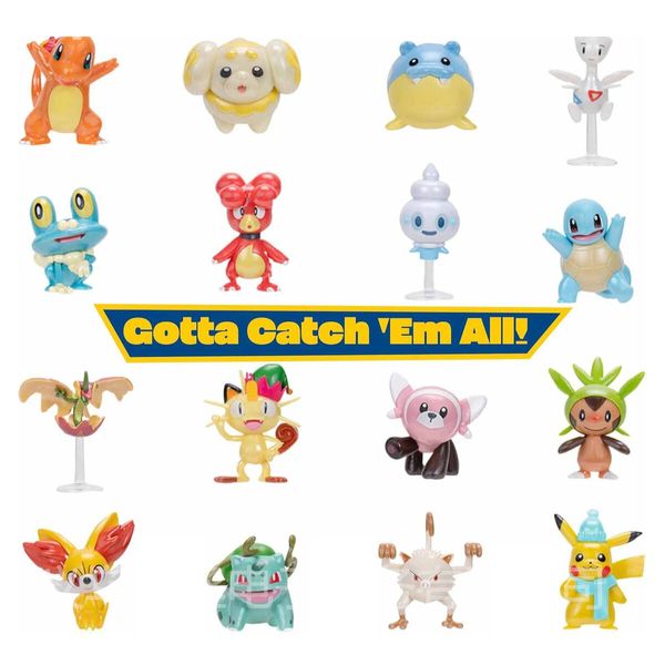 24 Day Pokemon Advent Calendar Blind Box Kids Christmas Toy Set with Surprises