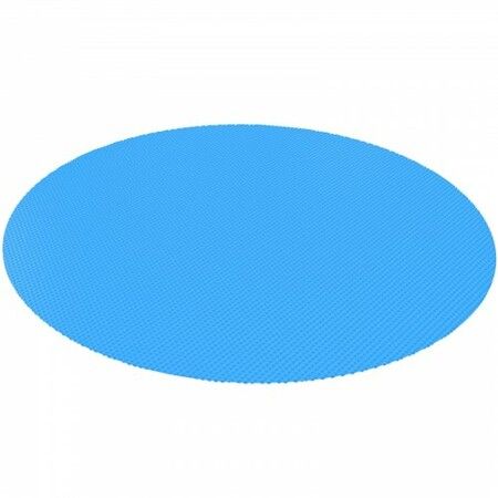 Solar Pool Cover, Φ10 ft Round Solar Blanket for Pools, Inground Above Ground Swimming Pool Solar Cover, 15 mil Solar Covers Blue