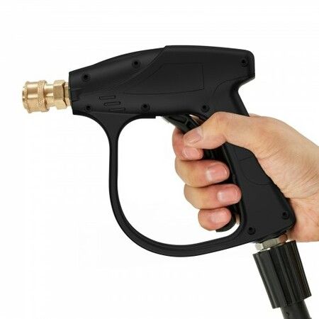 1/4'' High Pressure Washer Gun 4350PSI Power Wash Foam Spray w/ Nozzle