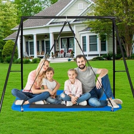 Platform Swing 60 Inch Platform Tree Swing for Kids 700lbs Weight Capacity