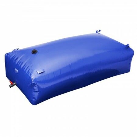 Portable Water Storage Bladder 264 Gal 1000D PVC Collapsible Water Tank