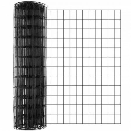 Hardware Cloth, 36'' x 50' Galvanized Wire Mesh Roll, 16 Gauge Chicken Wire Fence Roll, Vinyl Coating Metal Wire Mesh for Chicken Coop Barrier, Rabbit Snake Fences, Poultry Enclosures