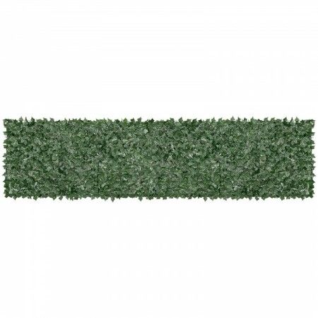 Ivy Privacy Fence, 39 x 158in Artificial Green Wall Screen, Greenery Ivy Fence with Mesh Cloth Backing and Strengthened Joint, Faux Hedges Vine Leaf Decoration for Outdoor Garden, Yard, Balcony