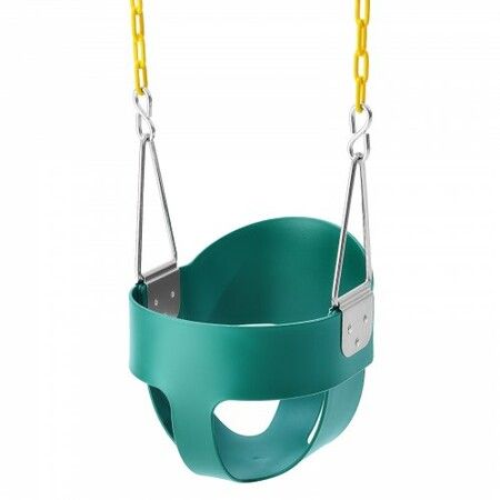 Toddler Swing Seat High Back Full Bucket Baby Swing Seat Support 150 lbs