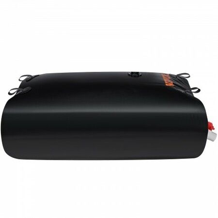 Water Tank Bladder Portable Rainwater Bag 330L PVC Collapsible Black